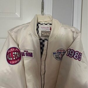 NBA All-Star 1985 Bomber Jacket - Indy 500 / Indianapolis Race Car Themed